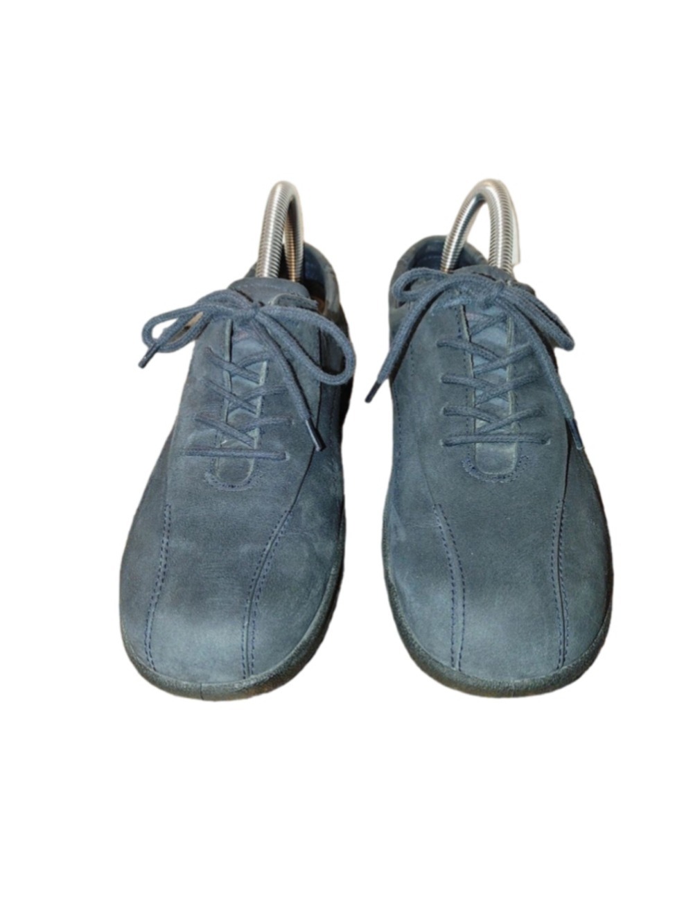 ecco Blue Suede Shoes Size 38